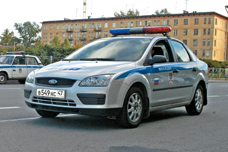 Полицейская машина ford focus