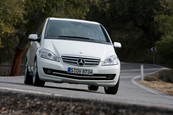 Mercedes А и B-class ... на не газовой трубе