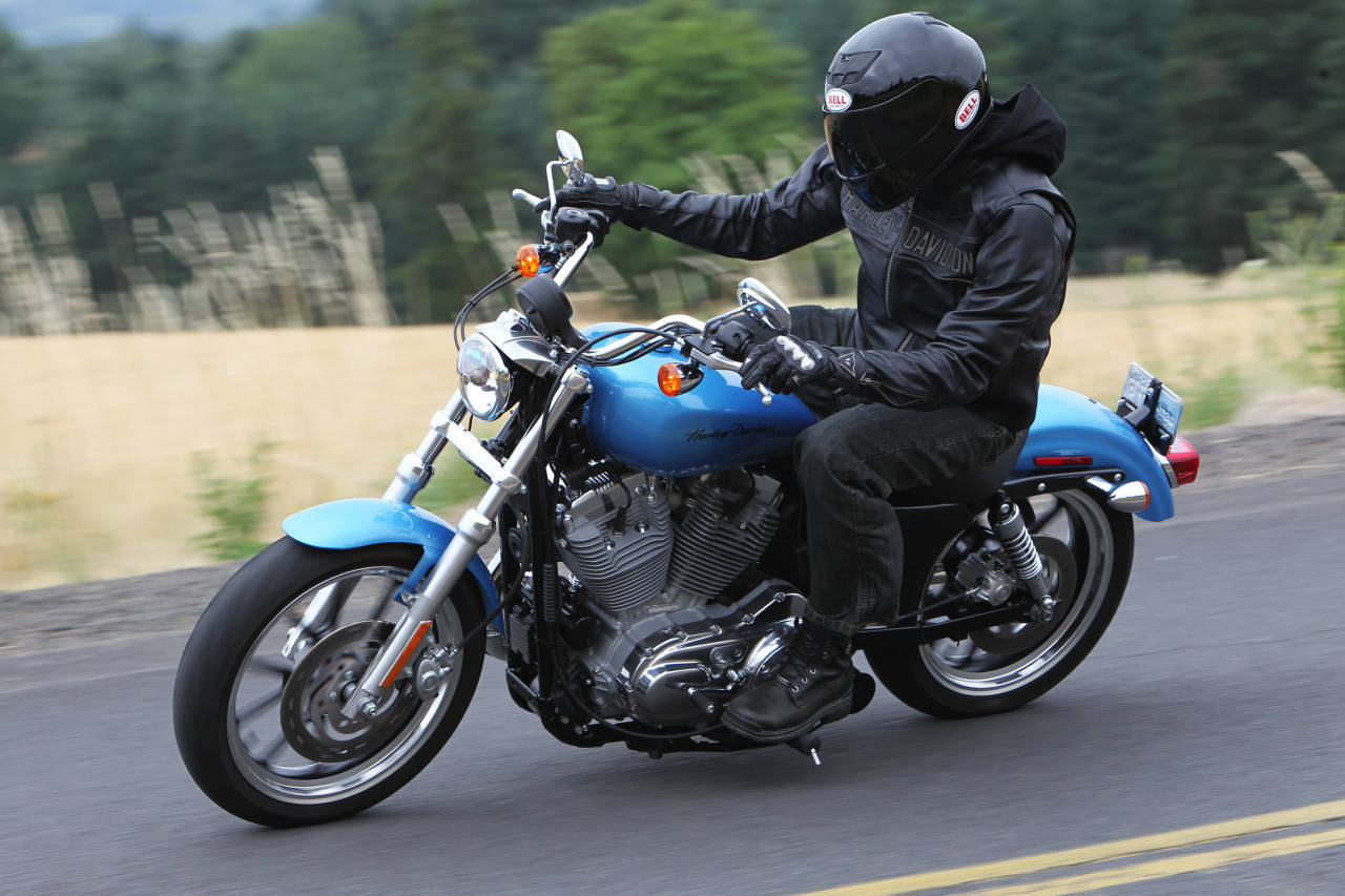 Harley davidson sportster 883 давление в шинах