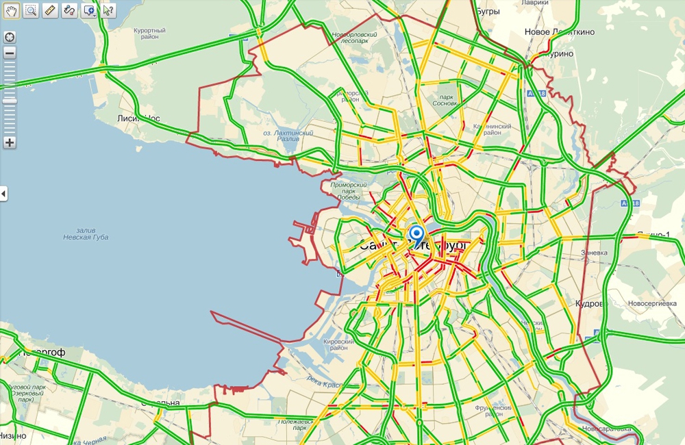 Пробки в санкт петербурге сейчас показать. Карта СПБ. Карта дорог Санкт-Петербурга.