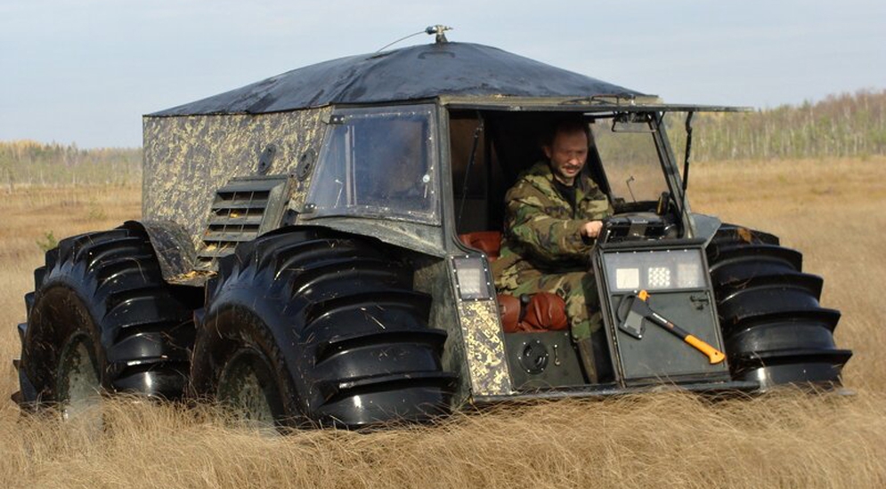 Вездеход болотоход Шерп